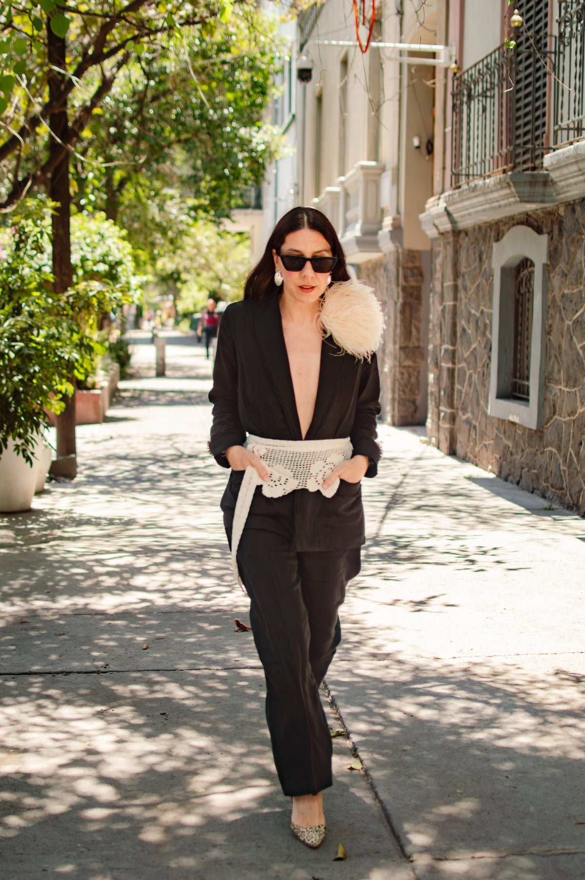 Pin Plumas Avestruz