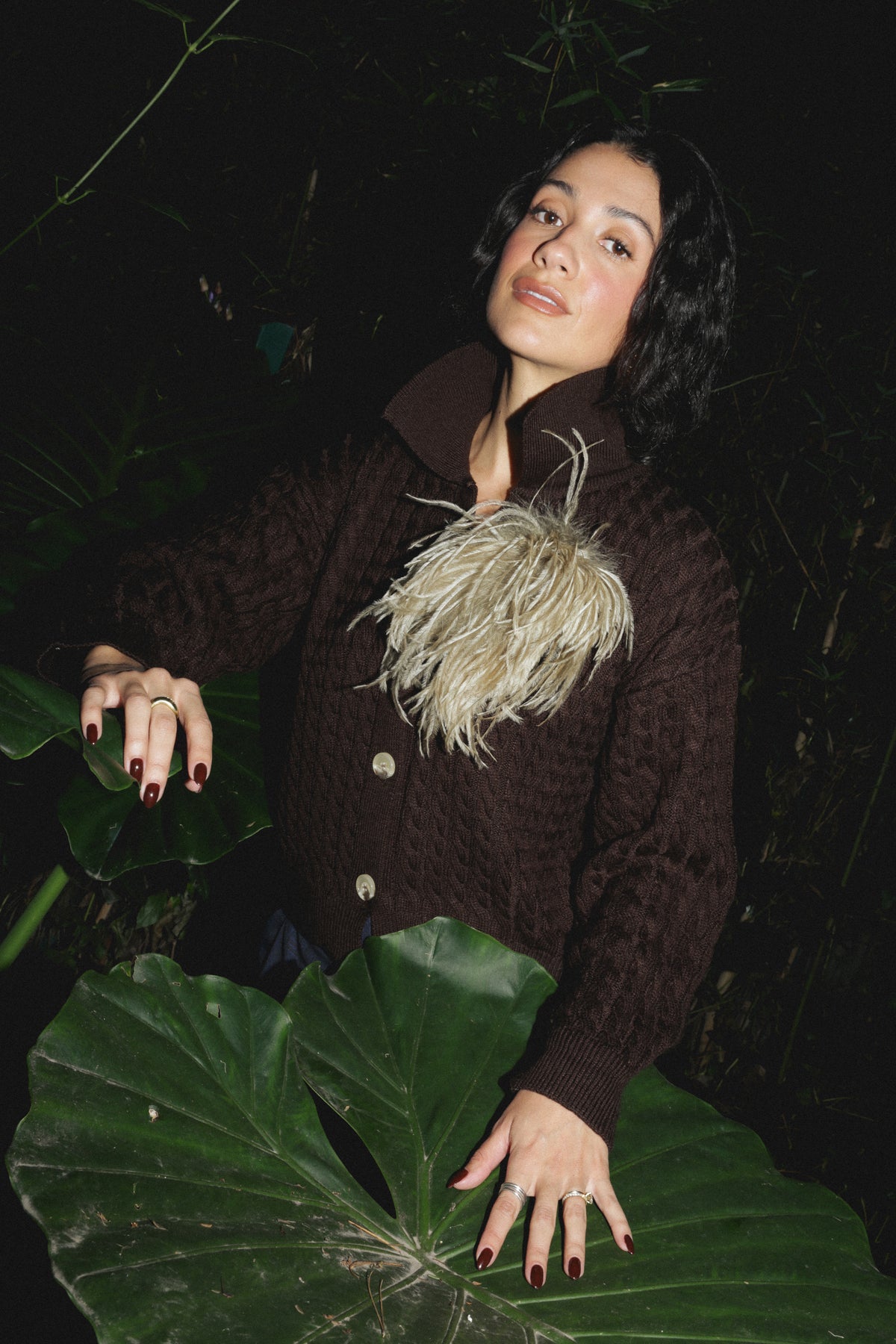 Pin Plumas Avestruz