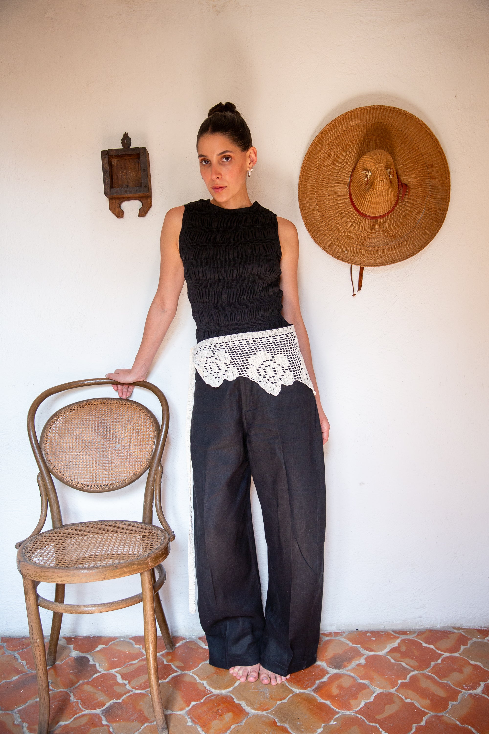 Top Luma Negro